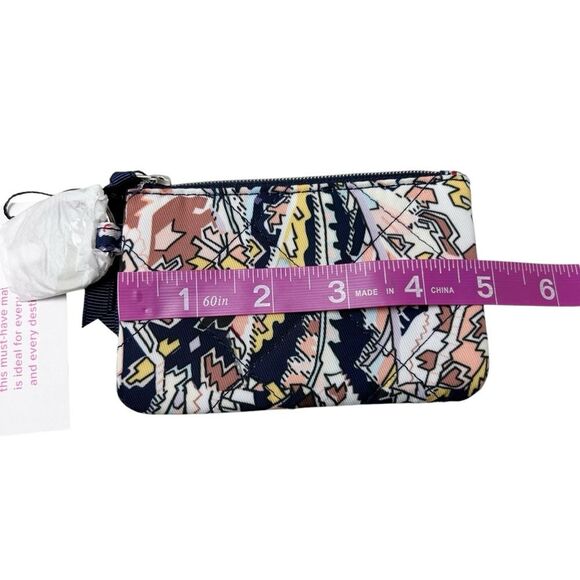 Vera Bradley Zip ID Case in Tangier Paisley NWT - Picture 3 of 5